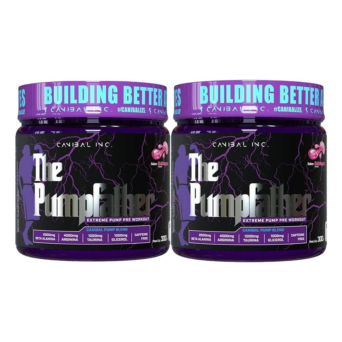 Kit 2X The Pumpfather - 300g Chiclete - Canibal