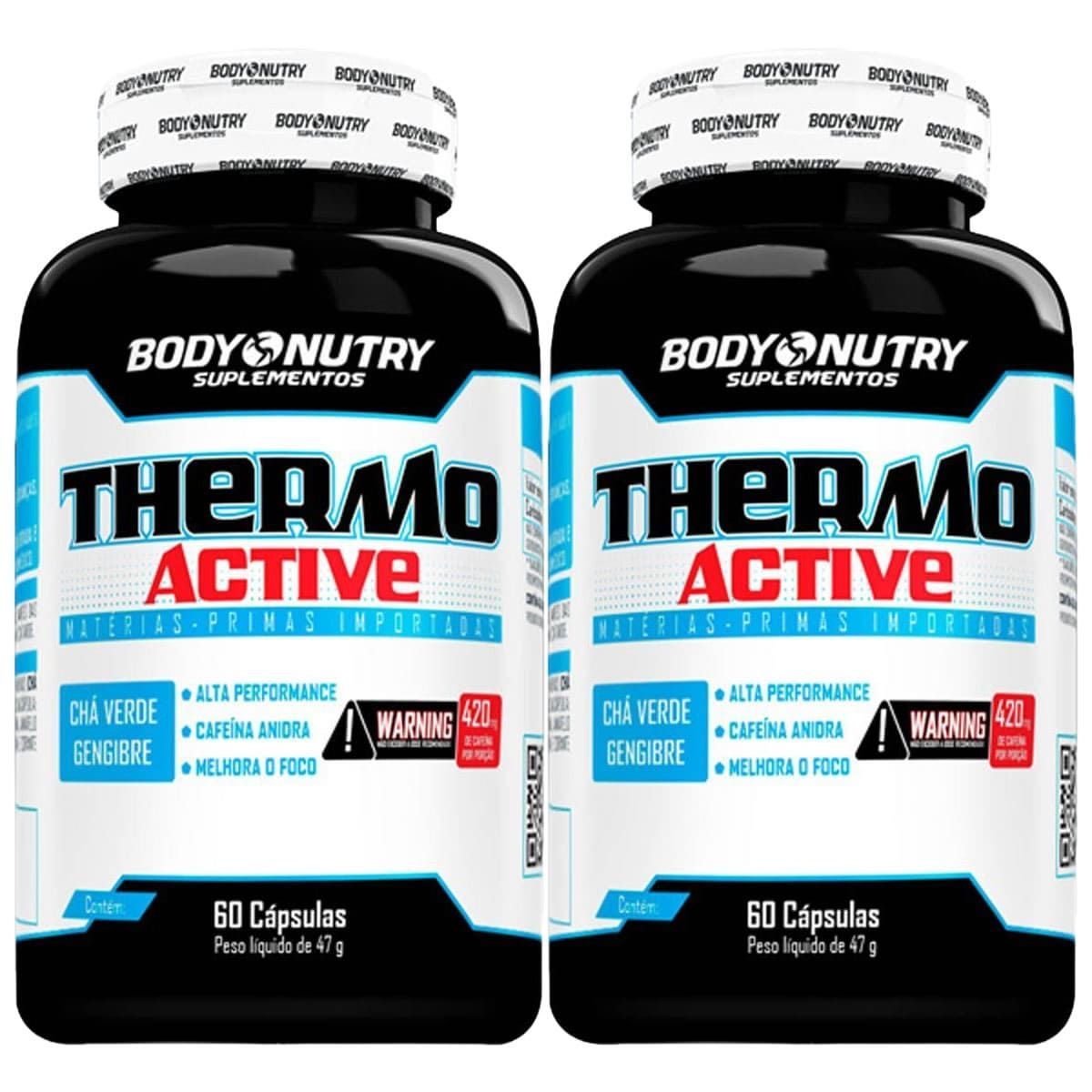 Kit 2X Thermo Active- 60 C�psulas - Body Nutry