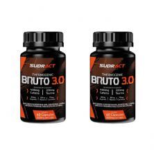 Kit 2X Thermogenic Bruto 3.0 - 60 C�psulas - Sudract Nutrition