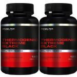Kit 2X Thermogenic Extreme Black - 120 C�psulas - Probi�tica