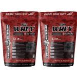 Kit 2X Top Whey - 500g Refil Mousse de Morango - Furious Nutrition