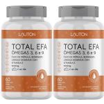 Kit 2X Total Efa �megas 3, 6 e 9  - 60 C�psulas - Lauton Nutrition