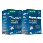 Kit 2X Treonato Magn�sio e Treonina - 60 Comprimidos - Lauton Nutrition