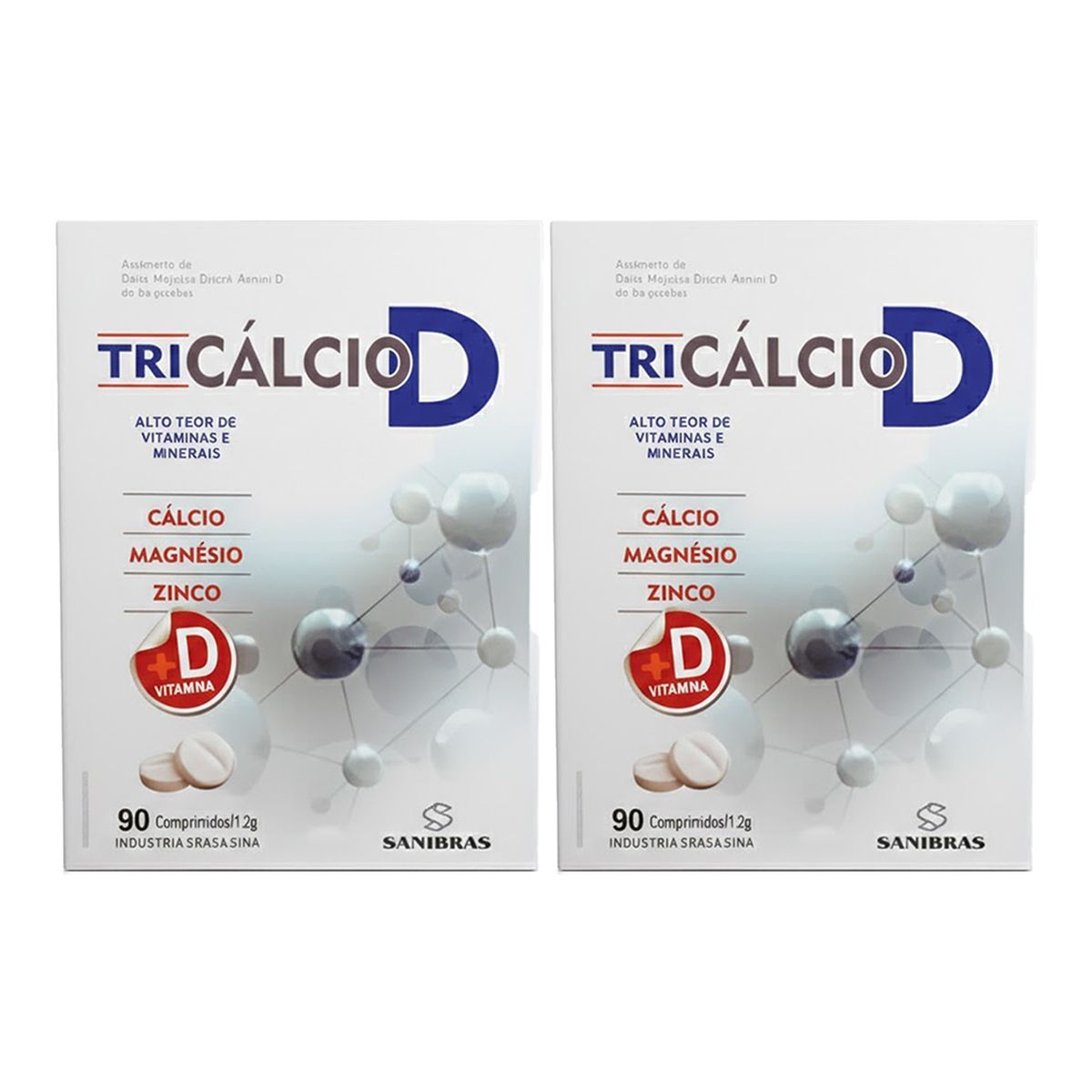 Kit 2X Tri C�lcio D - 90 Comprimidos - Terra Verde