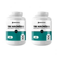 Kit 2X Tri Magn�sio - 60 C�psulas - NewNutrition