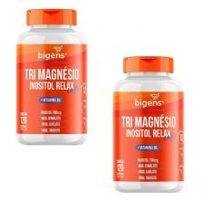 Kit 2X Tri Magn�sio Inositol - 120 C�psulas - Bigens