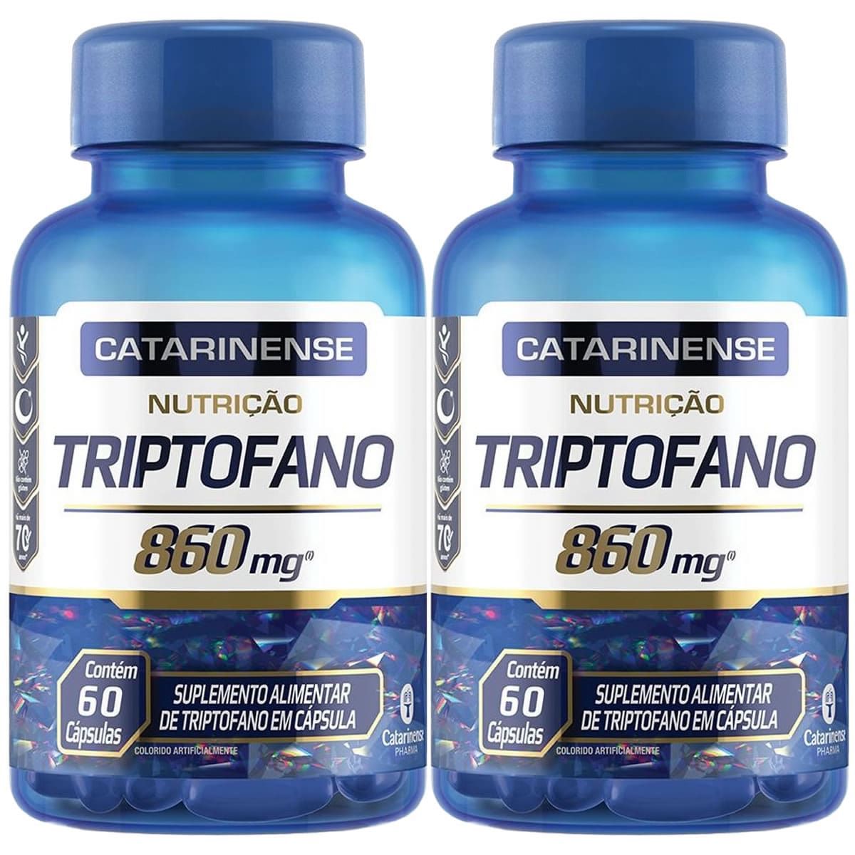 Kit 2X Triptofano - 60 C�psulas - Catarinense Nutri��o
