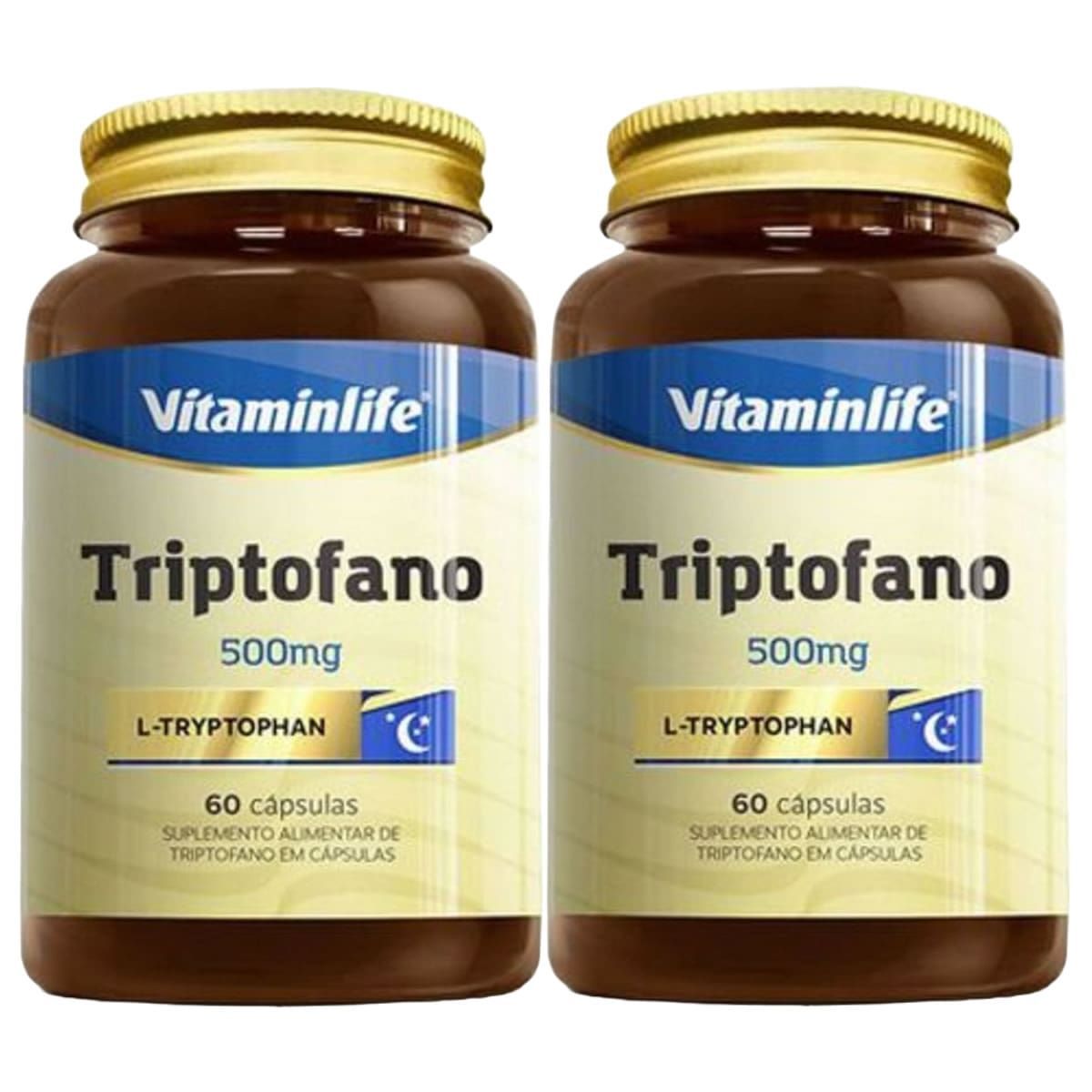 Kit 2X Triptofano - 60 C�psulas - Vitaminlife