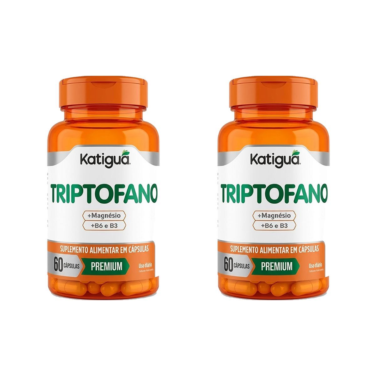 Kit 2X Triptofano + Magn�sio - 60 C�psulas - Katigu�