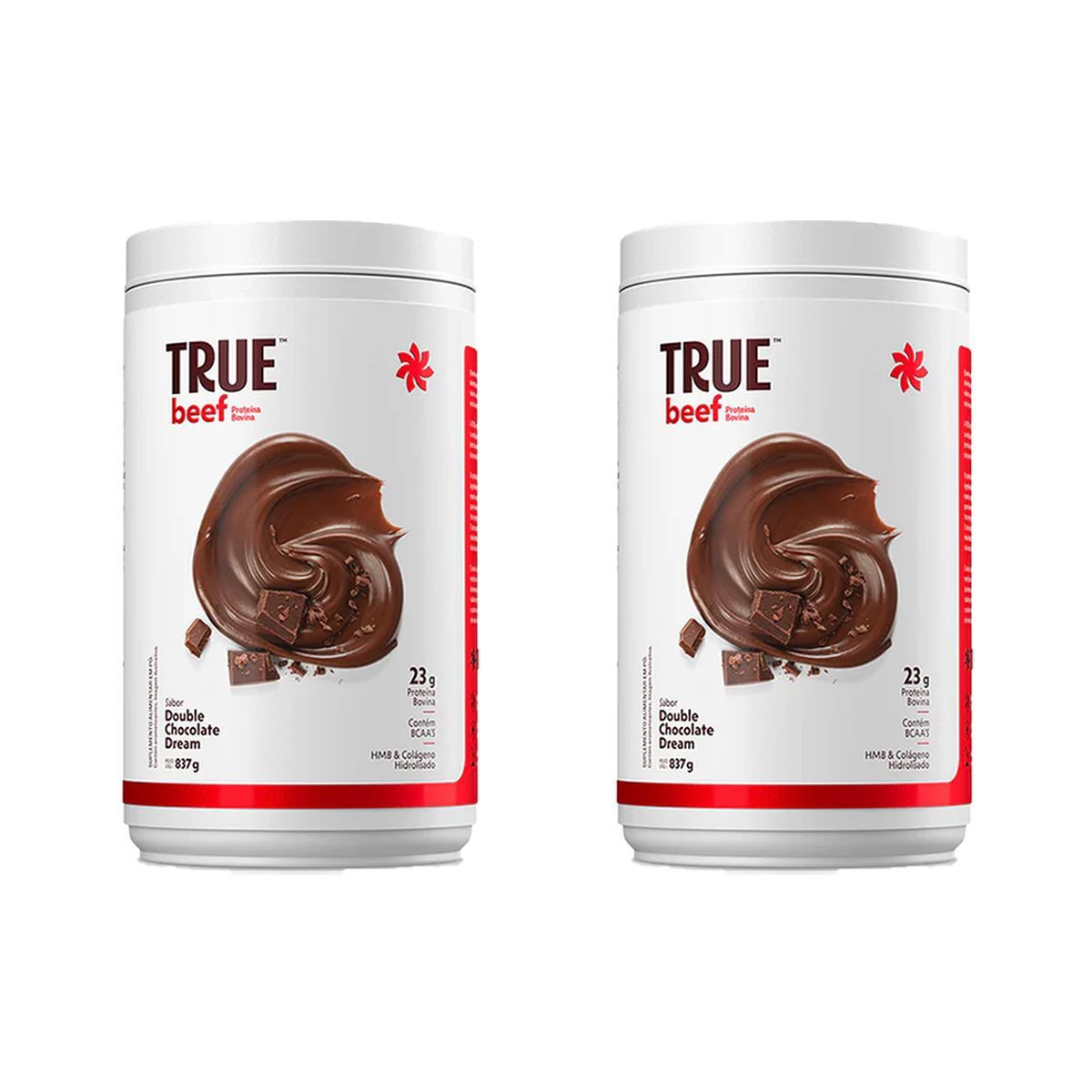 Kit 2X True Beef Protein - 837g Double Chocolate Dream - True Source