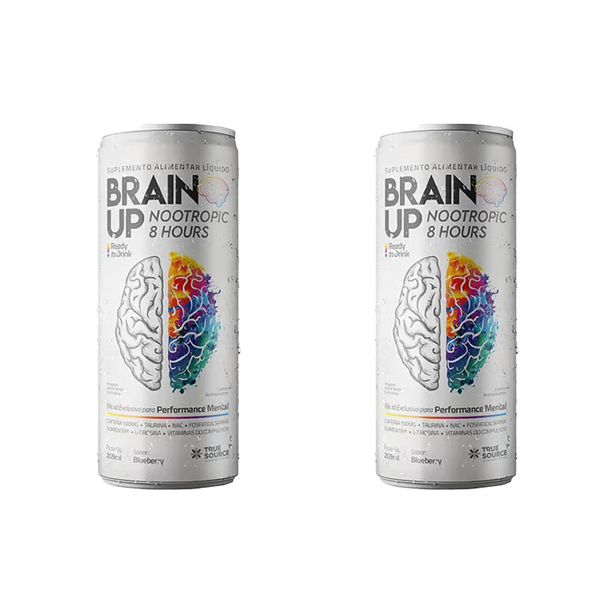 Kit 2X True Brain up Read to Drink - 269ml Blueberry  - True Source