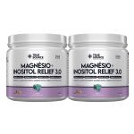 Kit 2X True Magn�sio + Inositol Relief 3.0 - 300g Camomila, Laranja e Lavanda - True Source