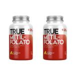 Kit 2X True Metilfolato - 90 C�psulas - True Source