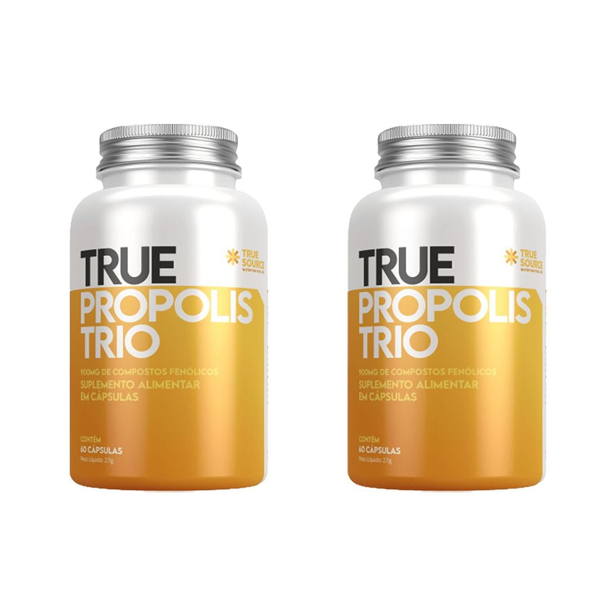 Kit 2X True Propolis Trio - 60 C�psulas - True Source