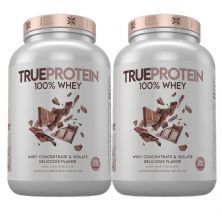 Kit 2X True Protein 100% Whey - 874g Milk Chocolate - True Source