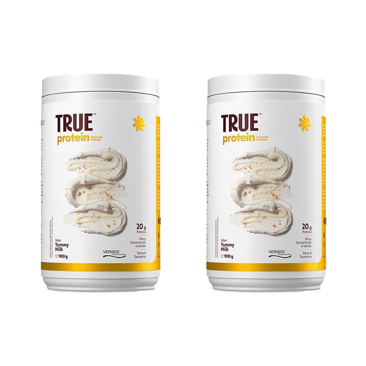 Kit 2X True Protein Advanced Whey - 900g Yummy Milk - True Source