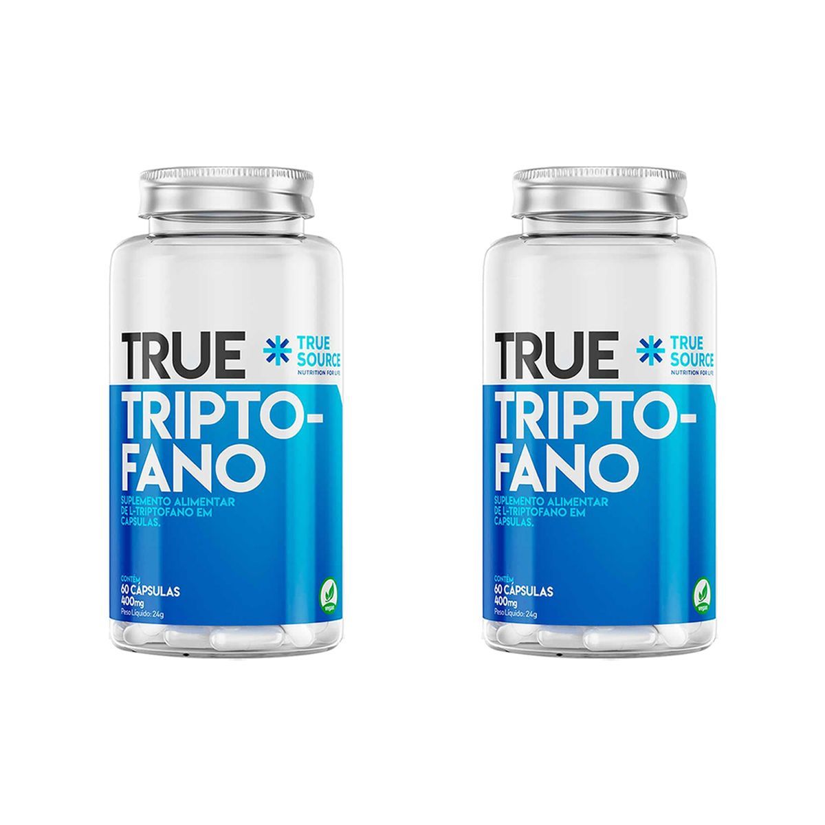 Kit 2X True Triptofano - 60 C�psulas - True Source