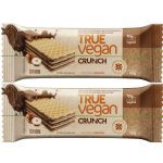 Kit 2X True Vegan Crunch - 1 Unidade 40g Chocolate Com Avel� - True Source