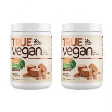 Kit 2X True Vegan Prote�na Vegetal - 418g Doce de Leite - True Source
