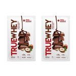 Kit 2X True Whey Hidrolisado e Isolado - 1 Sach�  32g Chocolate com Avel� - True Source