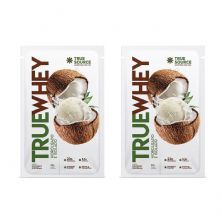 Kit 2X True Whey Hidrolisado e Isolado - 1 Sach� 32g Coconut Ice Cream - True Source