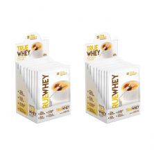 Kit 2X True Whey Hidrolisado e Isolado - 10 sach�s de 32g Vanilla Cr�me Br�ll� - True Source