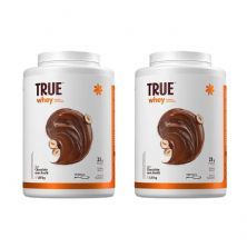 Kit 2X True Whey Protein Hidrolisado e Isolado - 1810g Chocolate Com Avel� - True Source