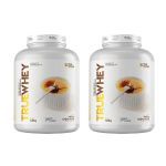 Kit 2X True Whey Protein Hidrolisado e Isolado - 1810g Vanilla Cr�me Br�ll� - True Source