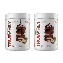 Kit 2X True Whey Protein Hidrolisado e Isolado - 418g Chocolate Com Avel� - True Source