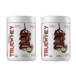 Kit 2X True Whey Protein Hidrolisado e Isolado - 418g Chocolate Com Avel� - True Source