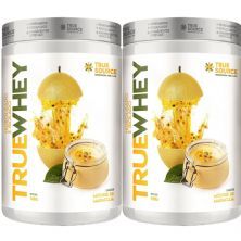 Kit 2X True Whey Protein Hidrolisado e Isolado - 418g Mousse de Maracuj� - True Source