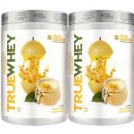 Kit 2X True Whey Protein Hidrolisado e Isolado - 418g Mousse de Maracuj� - True Source