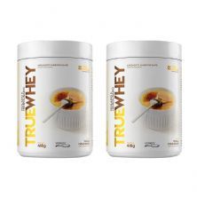 Kit 2X True Whey Protein Hidrolisado e Isolado - 418g Vanilla Cr�me Br�ll� - True Source