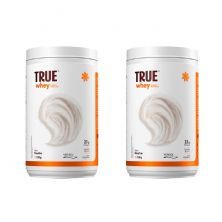 Kit 2X True Whey Protein Hidrolisado e Isolado - 728g Natural - True Source