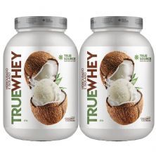 Kit 2X True Whey Protein Hidrolisado e Isolado - 837g Coconut Ice Cream - True Source