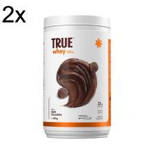 Kit 2X True Whey Protein Hidrolisado e Isolado - 837g Dark Chocolate - True Source