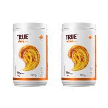 Kit 2X True Whey Protein Hidrolisado e Isolado - 837g Vanilla Cr�me Br�ll� - True Source