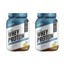 Kit 2X Ultra Whey Protein - 907g Banana com Canela - Shark Pro