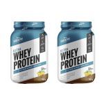 Kit 2X Ultra Whey Protein - 907g Banana com Canela - Shark Pro