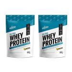 Kit 2X Ultra Whey Protein - 907g Refil  Banana com Canela - Shark Pro