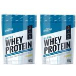 Kit 2X Ultra Whey Protein - 907g Refil Chocolate Branco  - Shark Pro Nutrition
