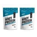 Kit 2X Ultra Whey Protein - 907g Refil Chocolate com Avel� - Shark Pro