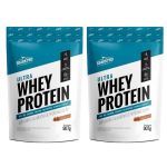 Kit 2X Ultra Whey Protein - 907g Refil Doce de Leite - Shark Pro