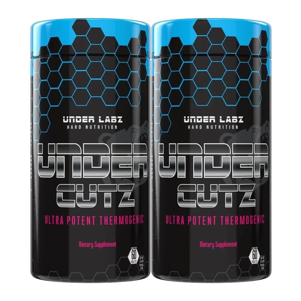 Kit 2X Under Cutz Ultra Potent Termogenic - 60 Tabletes - Under Labz