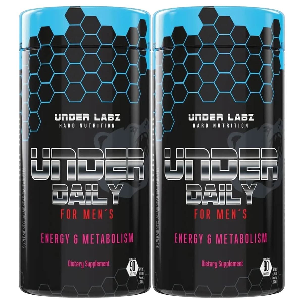 Kit 2X Under Daily For Mens - 90 Tabletes - Under Labz