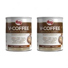 Kit 2X V-Coffee Energy Boost - 220g Sabor Original - Vitafor