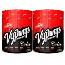 Kit 2X V9-Pump Pre Workout - 300g Cola - Shark Pro