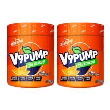 Kit 2X V9-Pump Pre Workout - 300g Laranja  - Shark Pro