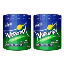 Kit 2X V9-Pump Pre Workout - 300g Lim�o - Shark Pro