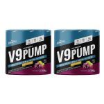 Kit 2X V9-Pump Pre Workout - 300g Uva - Shark Pro